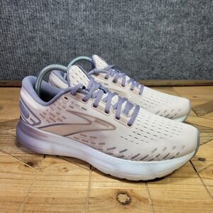 Brooks Glycerin 20 Ladies Running Athletic Shoes Size 10.5 Cushion - Lilac Brown